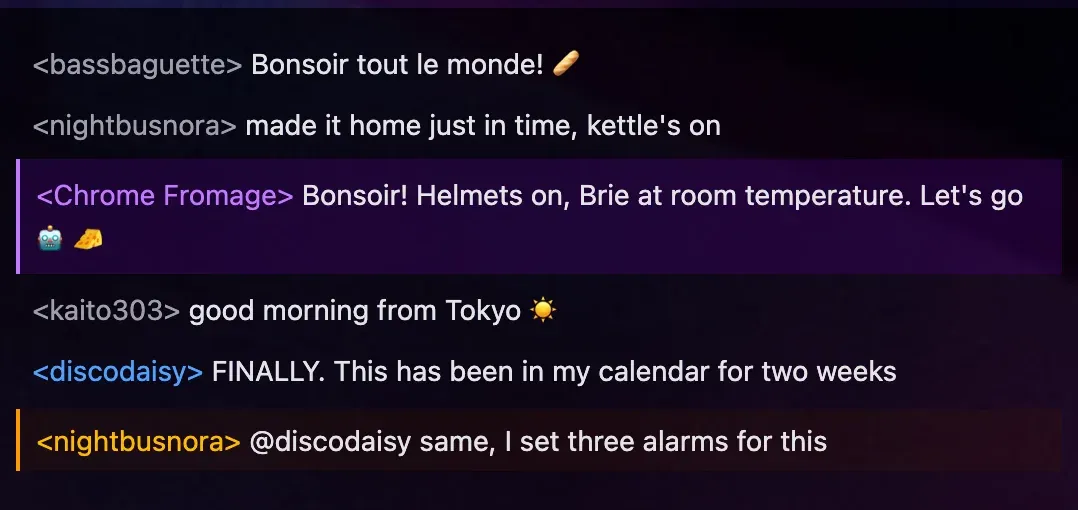 chat