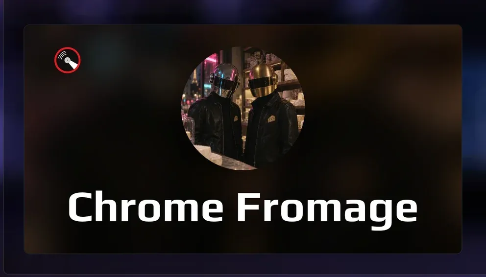 The share image that Slipmat made for Chrome Fromage
